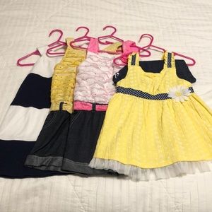 4T dress, romper & outfit bundle
